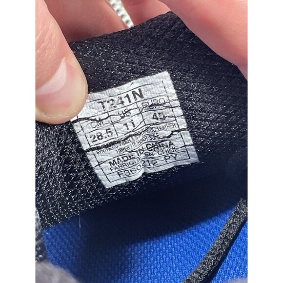 Asics Gel Nimbus 14 Men's Size 11 Running Shoes T241N Blue Grey - Picture 9 of 9